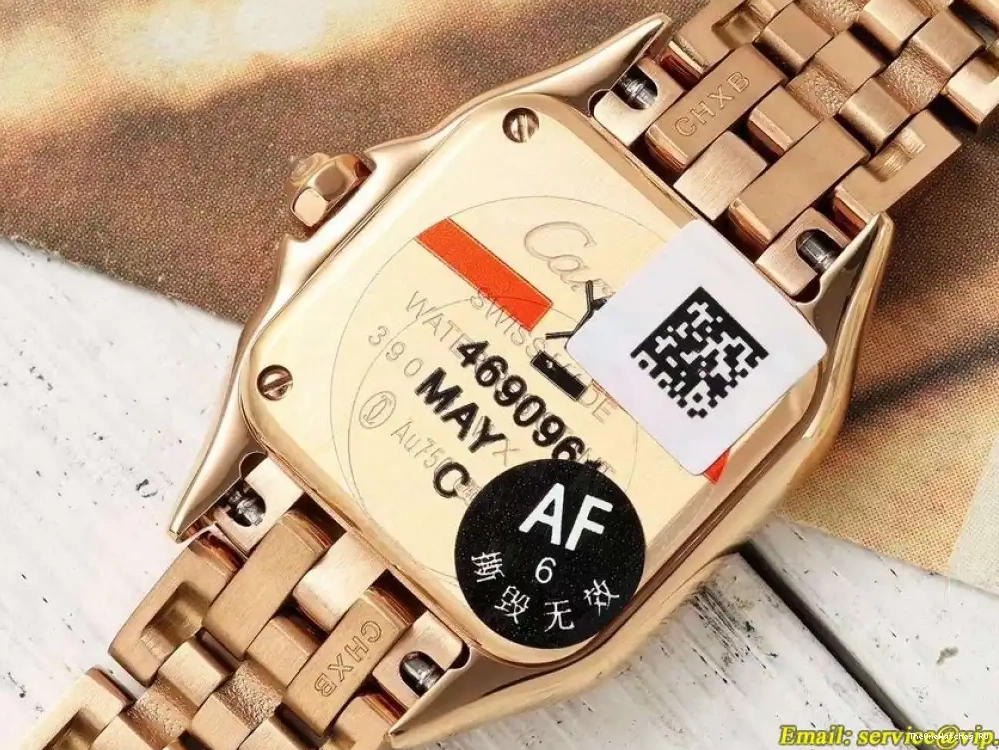 Panthere Quartz 22mm AF De Dia RG RG Secrete Ladies Brown Dial 0406
